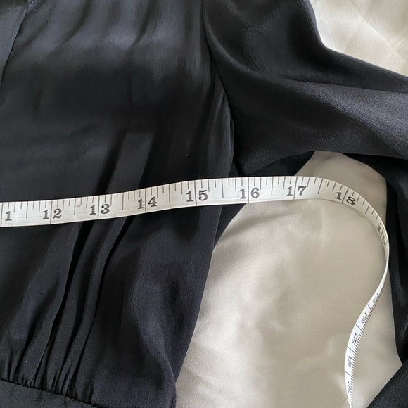 Vintage Black 1940s Formal swing Dress. Size S. - Picture 15 of 16